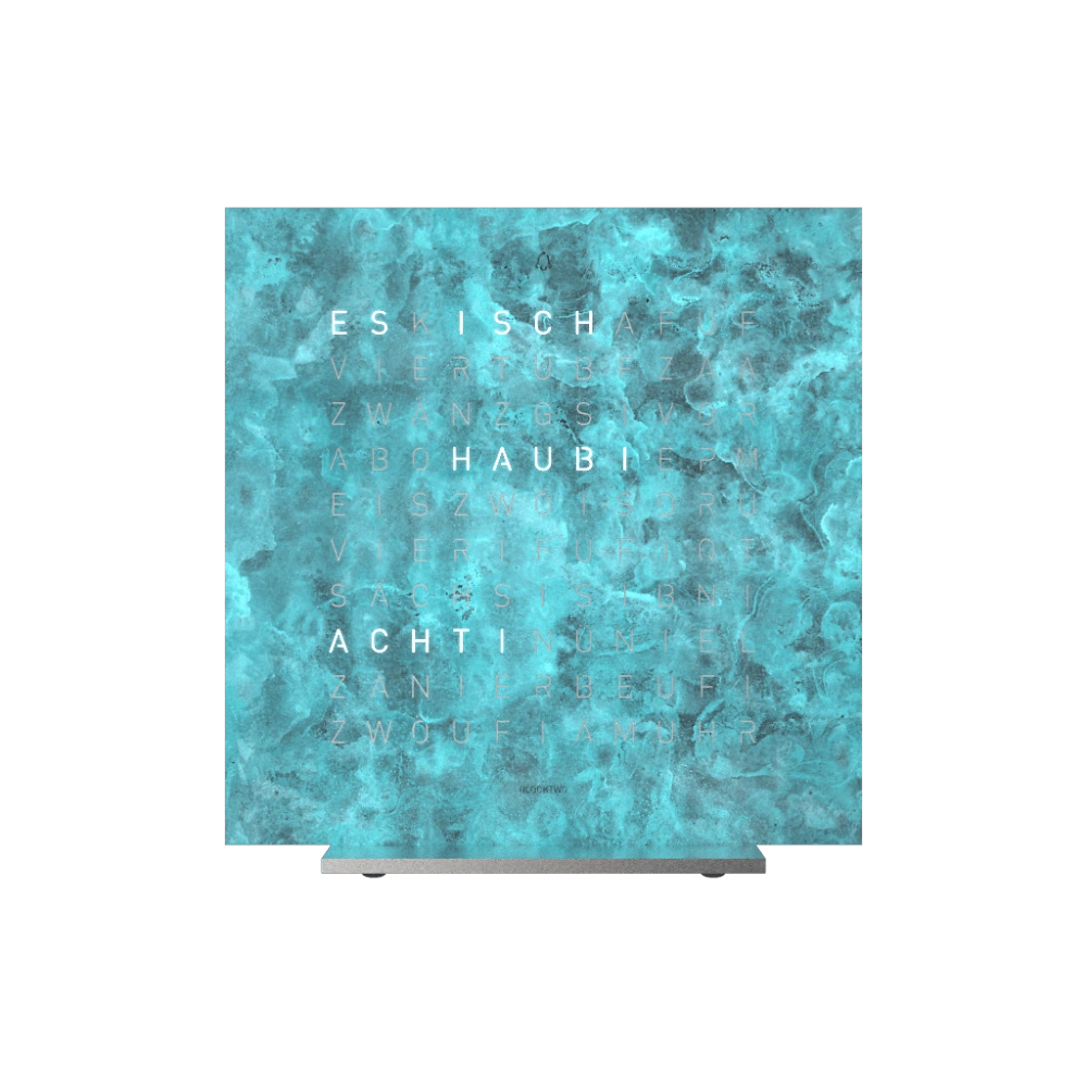 QLOCKTWO EARTH 13.5 | Vintage Copper