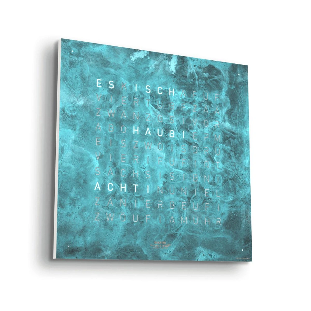 QLOCKTWO EARTH 90 | Vintage Copper