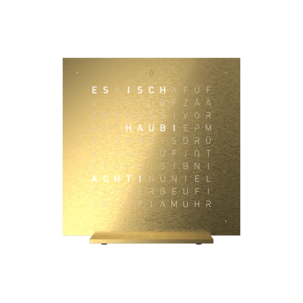 QLOCKTWO EARTH 13.5 | Golden Legend