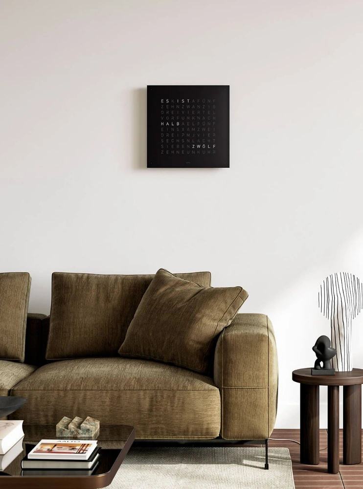 QLOCKTWO EARTH 45 | Black Pepper