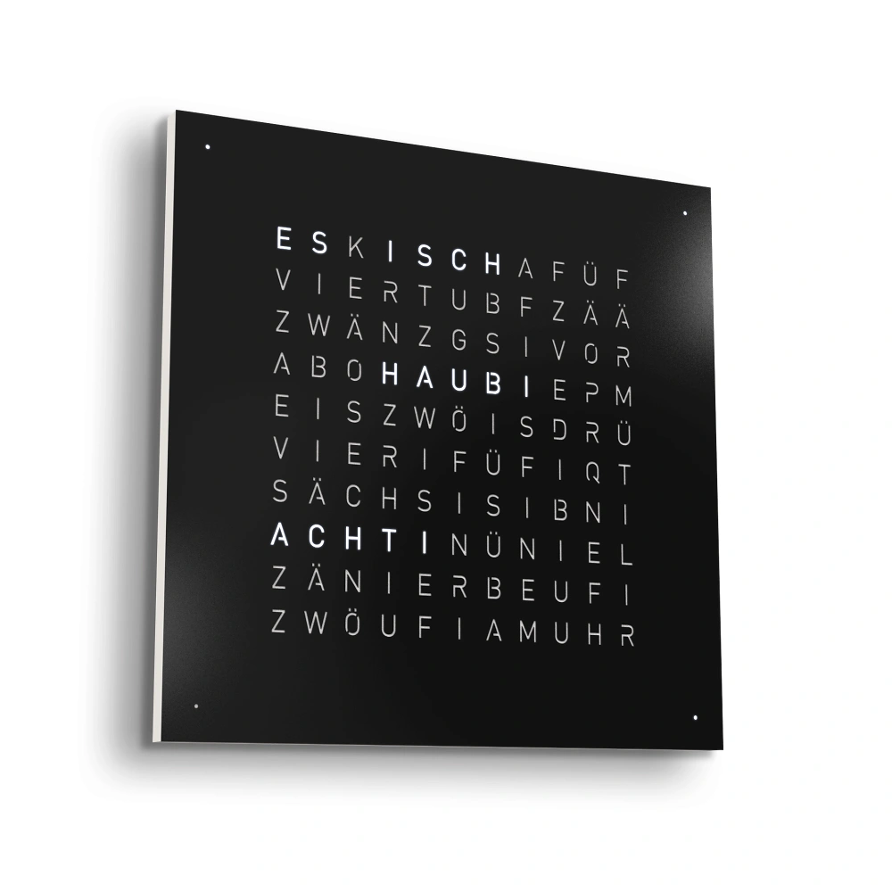 QLOCKTWO EARTH 45 | Black Pepper