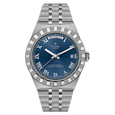 1 190850 TUDOR Royal Uhr vor weissem Hintergrund frontal